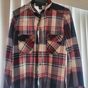 Women's Plaid Button Down Shirt